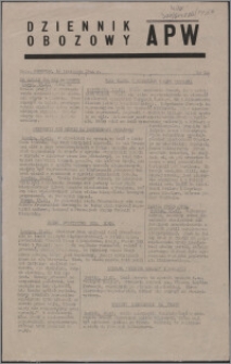 Dziennik Obozowy APW 1944.11.16 nr 240