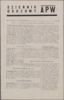 Dziennik Obozowy APW 1944.11.18 nr 242