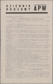 Dziennik Obozowy APW 1944.11.24 nr 247