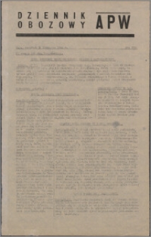 Dziennik Obozowy APW 1944.11.30 nr 252