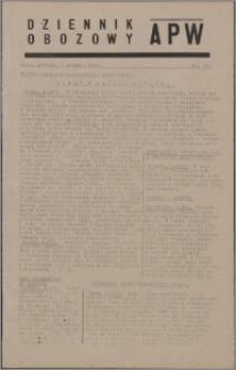 Dziennik Obozowy APW 1944.12.05 nr 256