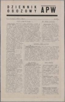 Dziennik Obozowy APW 1944.12.12 nr 262