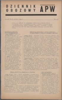 Dziennik Obozowy APW 1944.12.23 nr 272