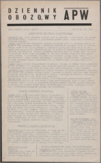 Dziennik Obozowy APW 1945.02.02, R. 2 nr 26