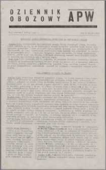 Dziennik Obozowy APW 1945.02.06, R. 2 nr 29