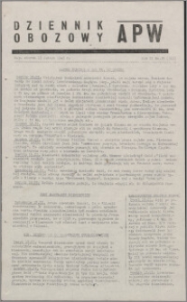 Dziennik Obozowy APW 1945.02.13, R. 2 nr 35
