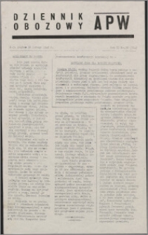 Dziennik Obozowy APW 1945.02.16, R. 2 nr 38