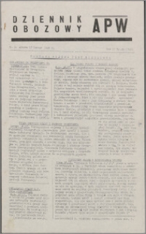 Dziennik Obozowy APW 1945.02.17, R. 2 nr 39