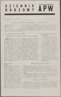 Dziennik Obozowy APW 1945.02.27, R. 2 nr 47