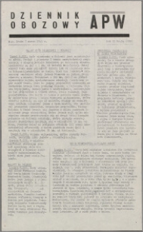 Dziennik Obozowy APW 1945.03.07, R. 2 nr 54