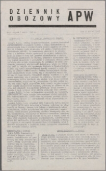 Dziennik Obozowy APW 1945.03.09, R. 2 nr 56