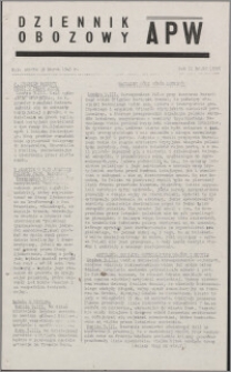 Dziennik Obozowy APW 1945.03.10, R. 2 nr 57