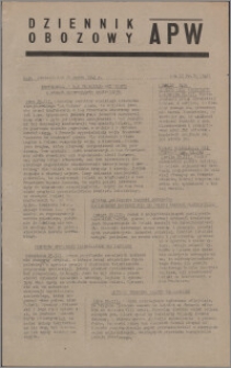 Dziennik Obozowy APW 1945.03.26, R. 2 nr 70