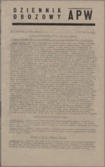 Dziennik Obozowy APW 1945.03.29, R. 2 nr 73