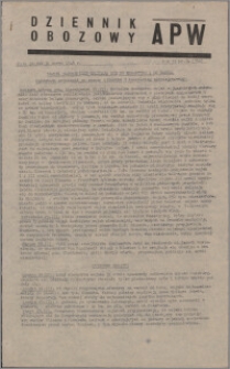 Dziennik Obozowy APW 1945.03.30, R. 2 nr 74
