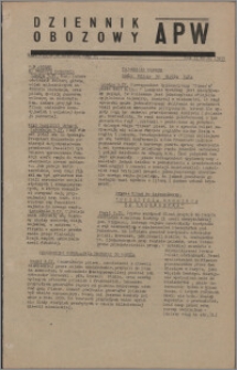 Dziennik Obozowy APW 1945.04.10, R. 2 nr 81