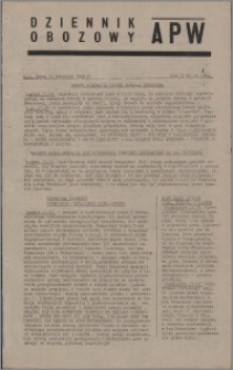 Dziennik Obozowy APW 1945.04.18, R. 2 nr 88