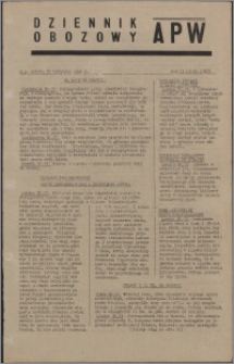 Dziennik Obozowy APW 1945.04.21, R. 2 nr 91