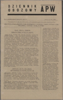 Dziennik Obozowy APW 1945.04.23, R. 2 nr 92