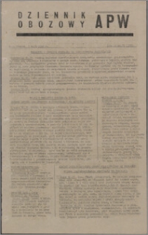 Dziennik Obozowy APW 1945.05.01, R. 2 nr 99