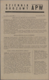 Dziennik Obozowy APW 1945.05.02, R. 2 nr 100