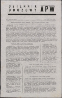 Dziennik Obozowy APW 1945.05.04, R. 2 nr 101