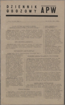 Dziennik Obozowy APW 1945.05.15, R. 2 nr 108