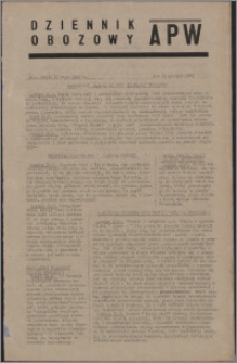 Dziennik Obozowy APW 1945.05.16, R. 2 nr 109