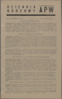 Dziennik Obozowy APW 1945.05.18, R. 2 nr 111