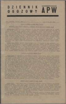 Dziennik Obozowy APW 1945.05.24, R. 2 nr 115
