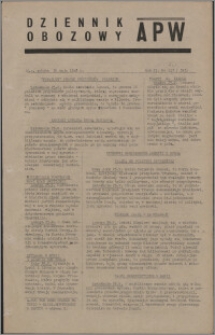 Dziennik Obozowy APW 1945.05.26, R. 2 nr 117
