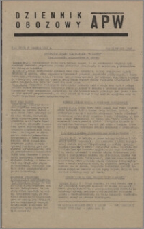 Dziennik Obozowy APW 1945.06.20, R. 2 nr 123