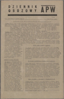 Dziennik Obozowy APW 1945.06.21, R. 2 nr 124