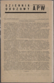 Dziennik Obozowy APW 1945.06.30, R. 2 nr 131