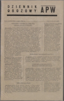 Dziennik Obozowy APW 1945.07.02, R. 2 nr 132