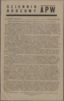Dziennik Obozowy APW 1945.07.06, R. 2 nr 136