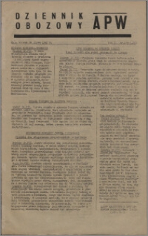 Dziennik Obozowy APW 1945.07.10, R. 2 nr 139