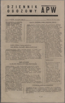 Dziennik Obozowy APW 1945.07.12, R. 2 nr 141