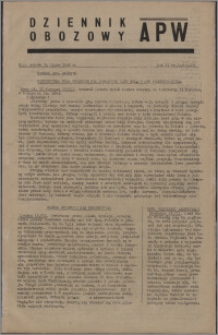 Dziennik Obozowy APW 1945.07.14, R. 2 nr 143