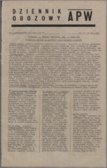 Dziennik Obozowy APW 1945.07.16, R. 2 nr 144