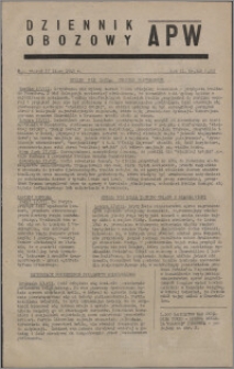 Dziennik Obozowy APW 1945.07.17, R. 2 nr 145