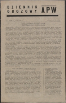 Dziennik Obozowy APW 1945.07.18, R. 2 nr 146