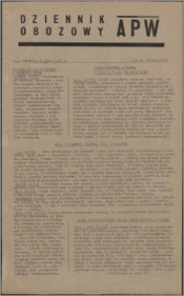 Dziennik Obozowy APW 1945.07.19, R. 2 nr 147
