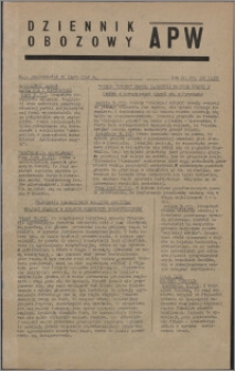 Dziennik Obozowy APW 1945.07.30, R. 2 nr 156