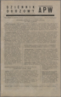 Dziennik Obozowy APW 1945.08.17, R. 2 nr 171