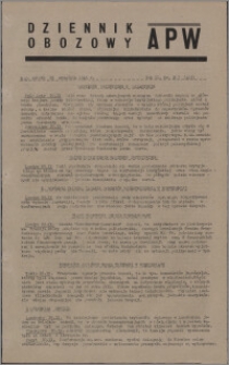 Dziennik Obozowy APW 1945.09.29, R. 2 nr 207