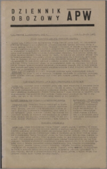 Dziennik Obozowy APW 1945.10.04, R. 2 nr 211