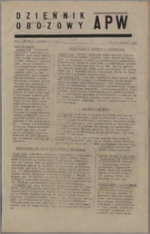 Dziennik Obozowy APW 1945.10.05, R. 2 nr 212