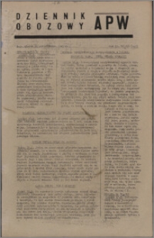 Dziennik Obozowy APW 1945.10.16, R. 2 nr 221