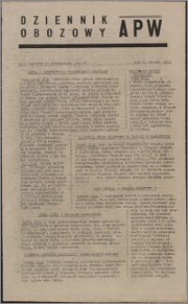 Dziennik Obozowy APW 1945.10.18, R. 2 nr 223